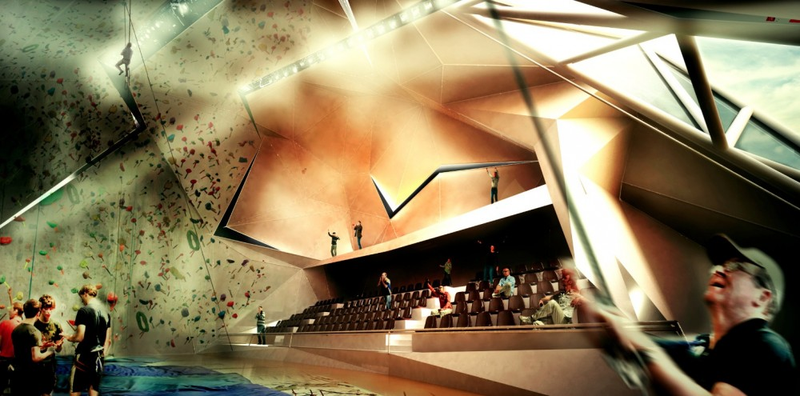 Illustration for article titled This building is designed for everyone to climb all over it